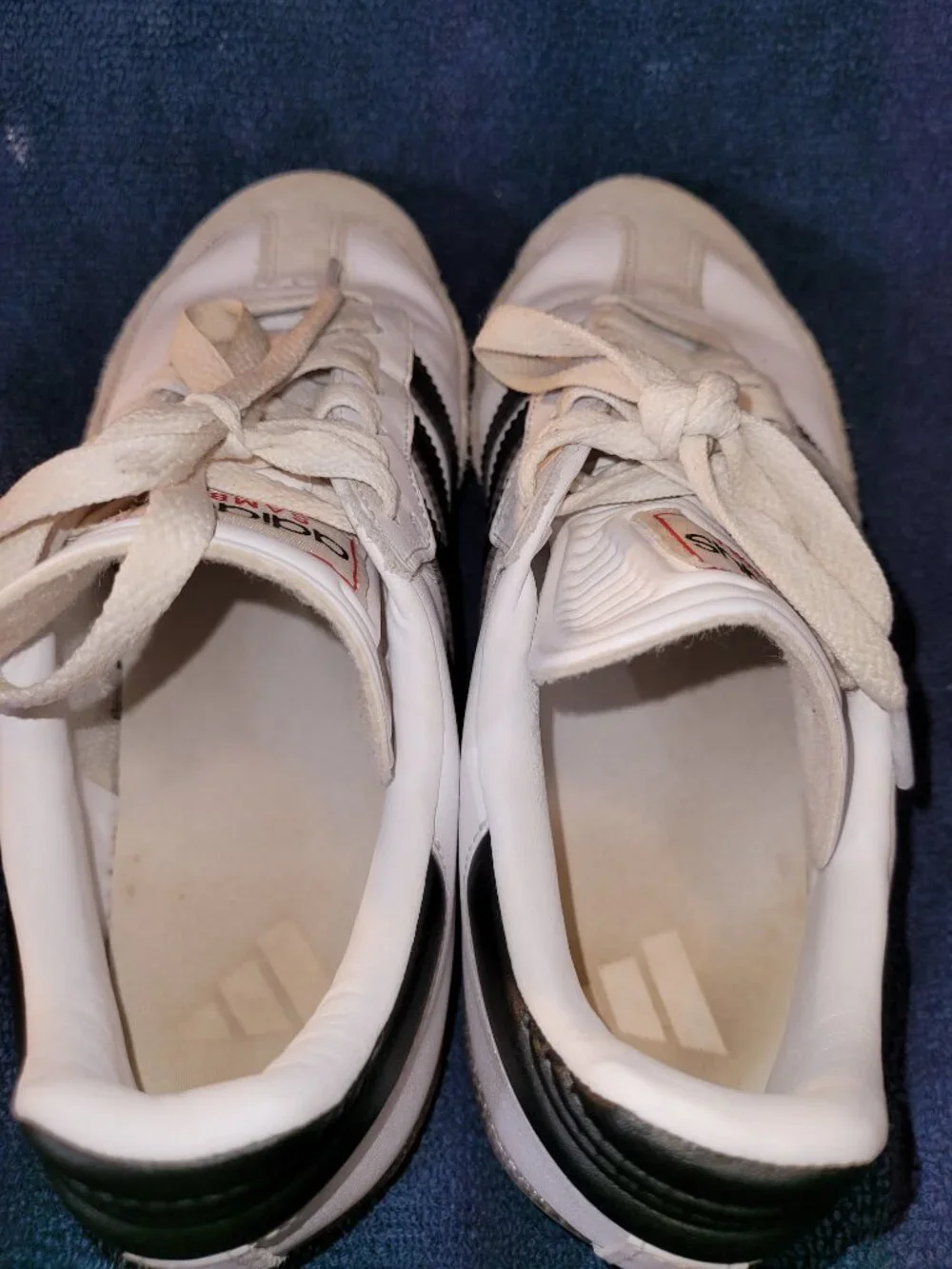 Adidas Samba Classic Men's Size 7 White Black Brown Gum Sneakers IH6001 (#2106)